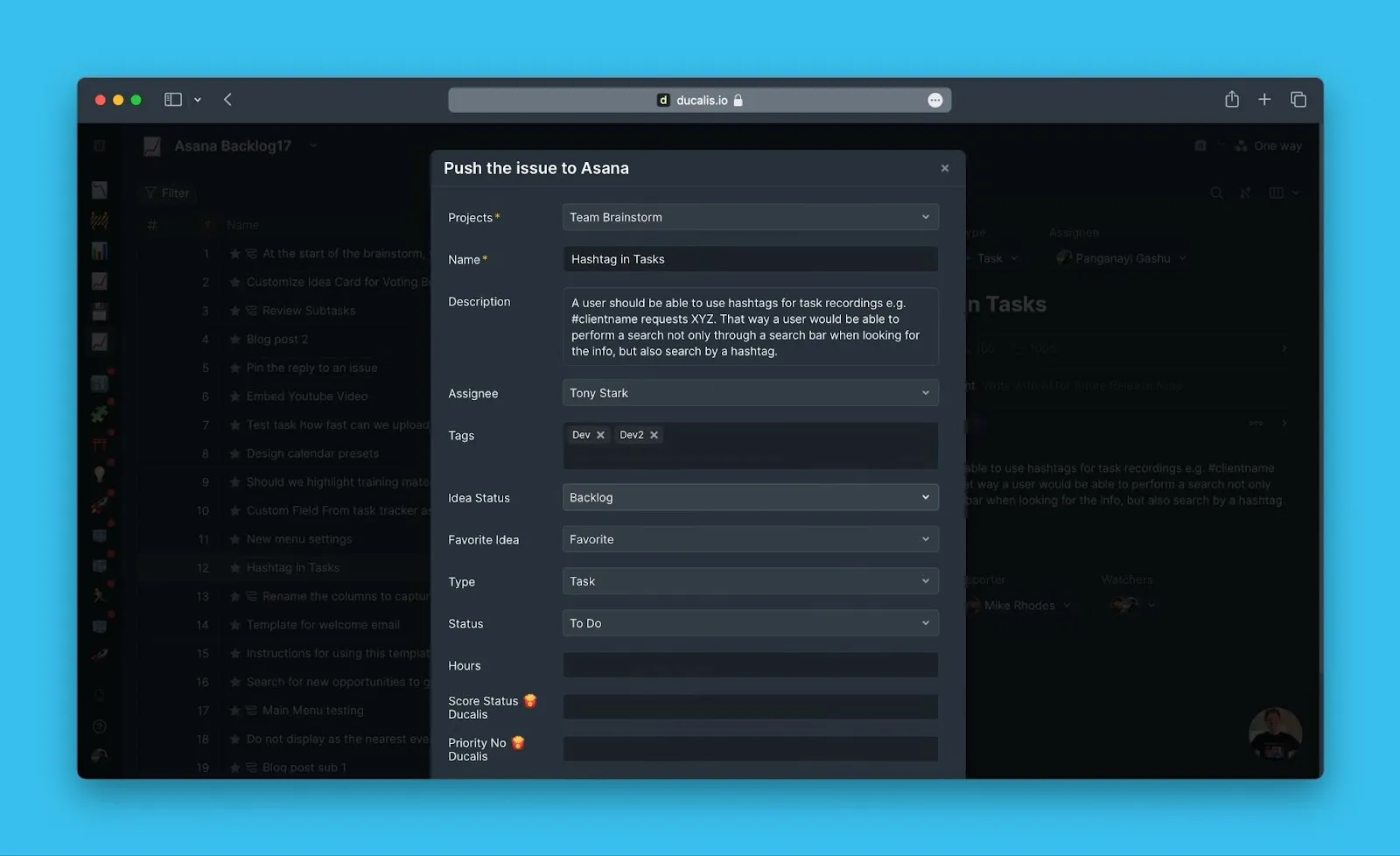 課題作成フォーム