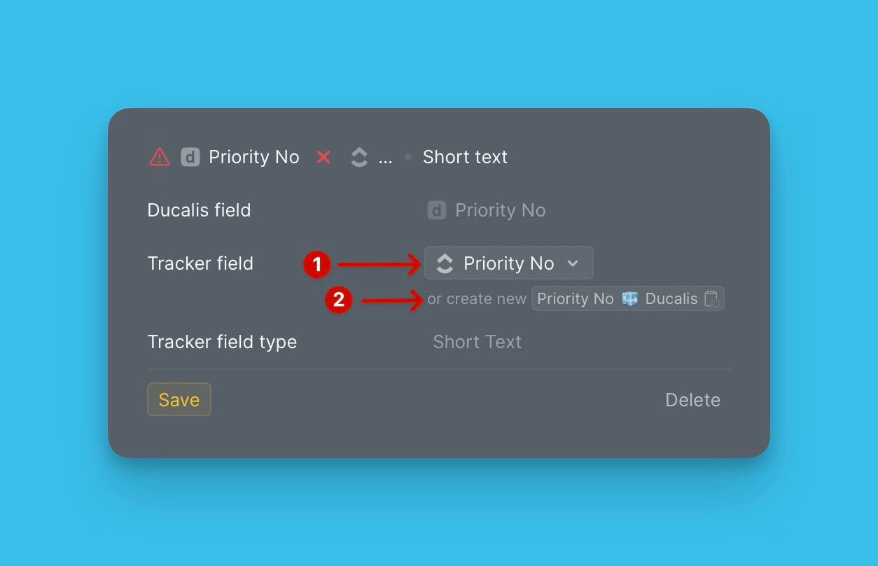 ClickUp-Feldkonfigurationsoptionen