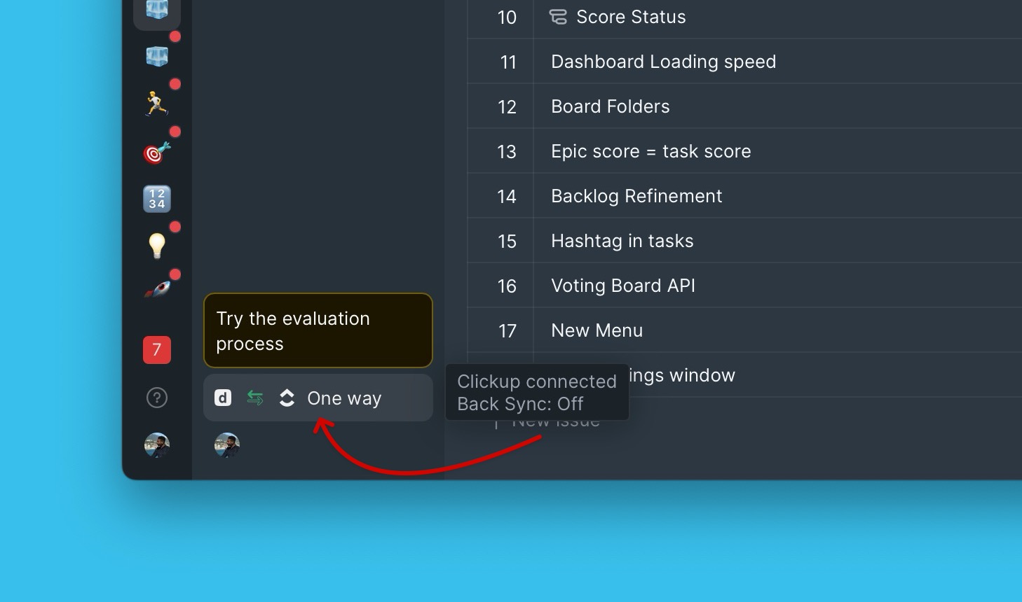 Speicherort der Sync-Einstellungen