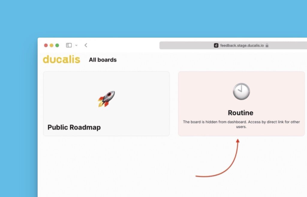 Zugriffseinschränkung für private Boards