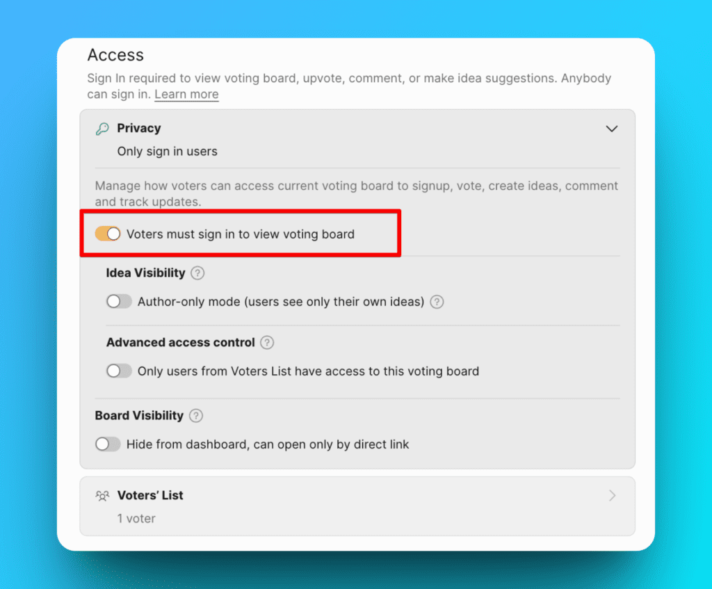 サインイン必須設定