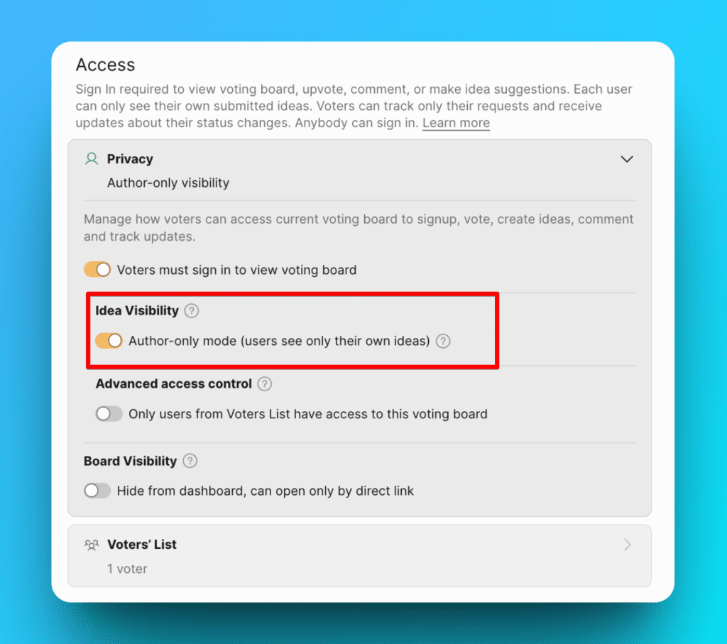 投稿者限定モード設定