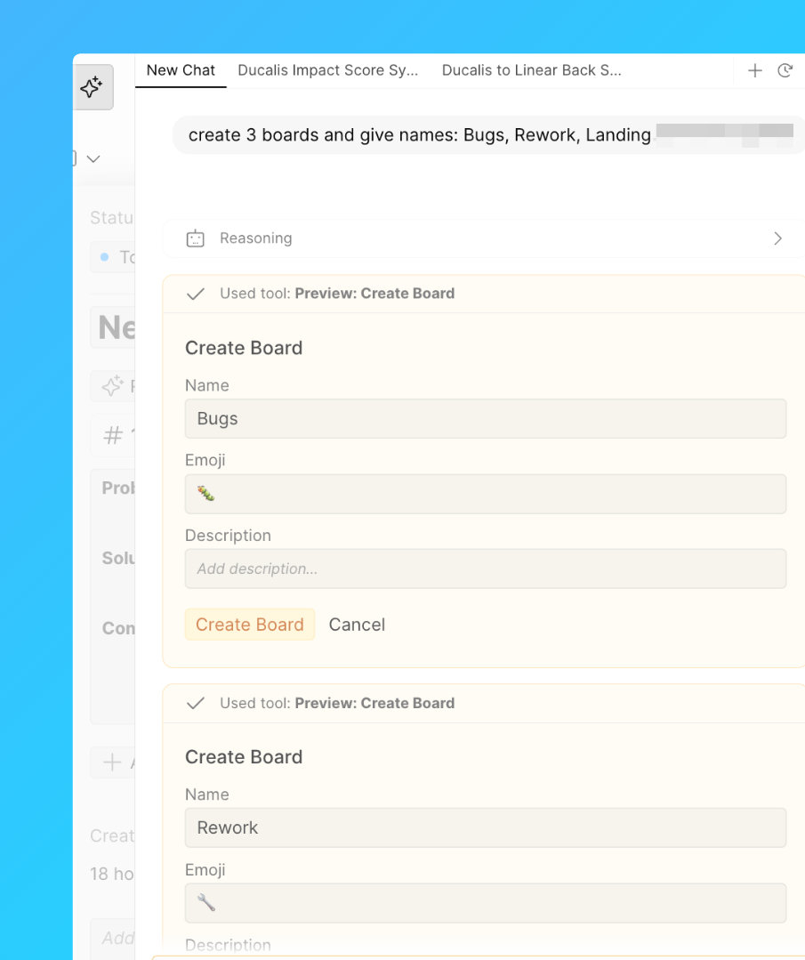 Start with typing the prompt