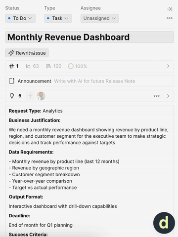 Animation des AI-Umschreibungsprozesses