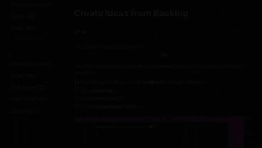 KI generiert Ideenbeschreibung