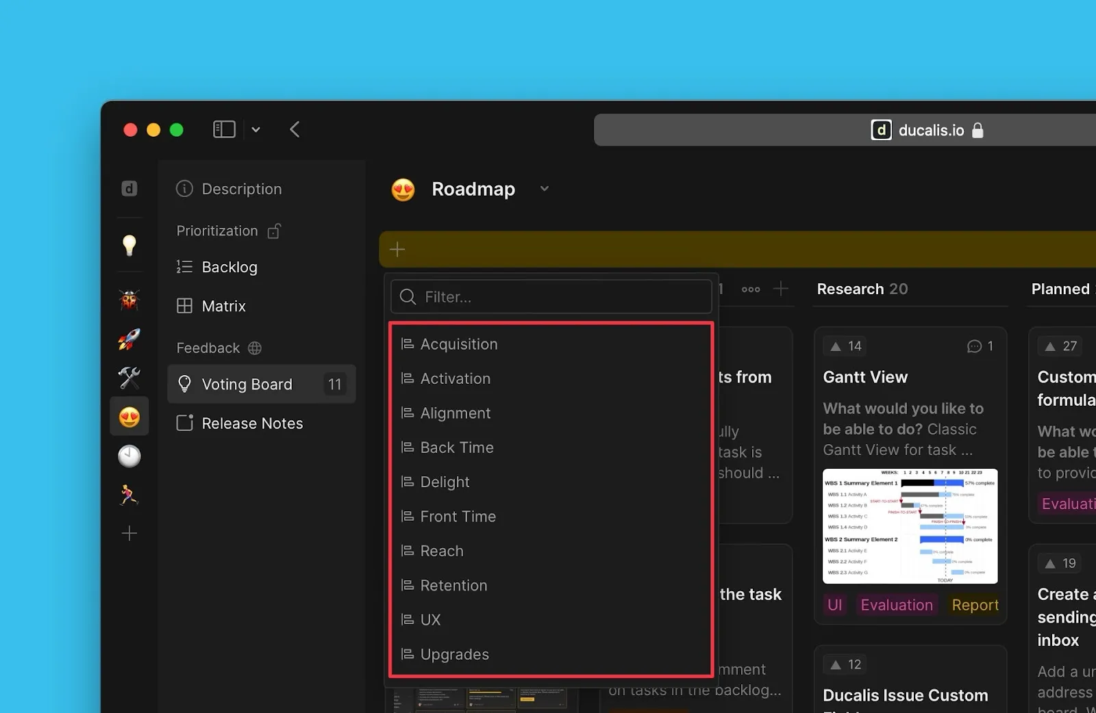 合意度フィルタオプション