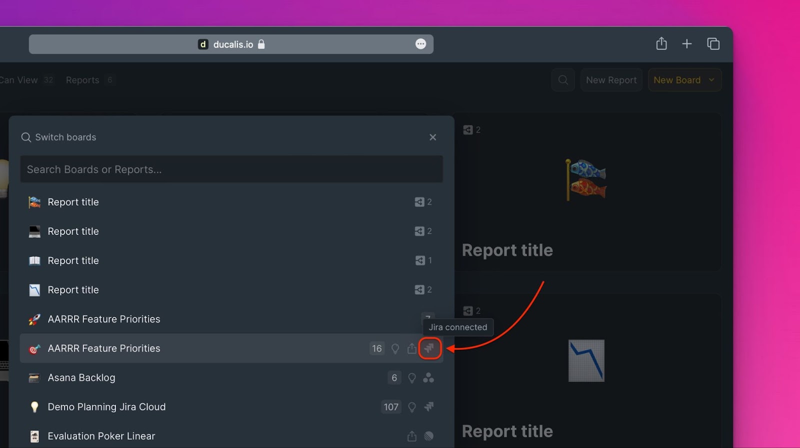 Task-Tracker-Verbindungsindikator