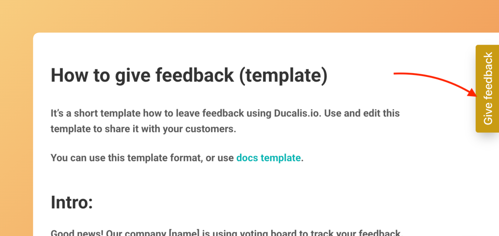 Widget avec couleur d'arrière-plan personnalisée