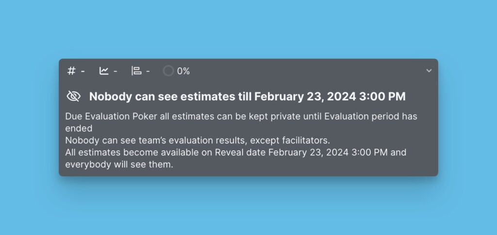 Evaluation Poker hidden scores