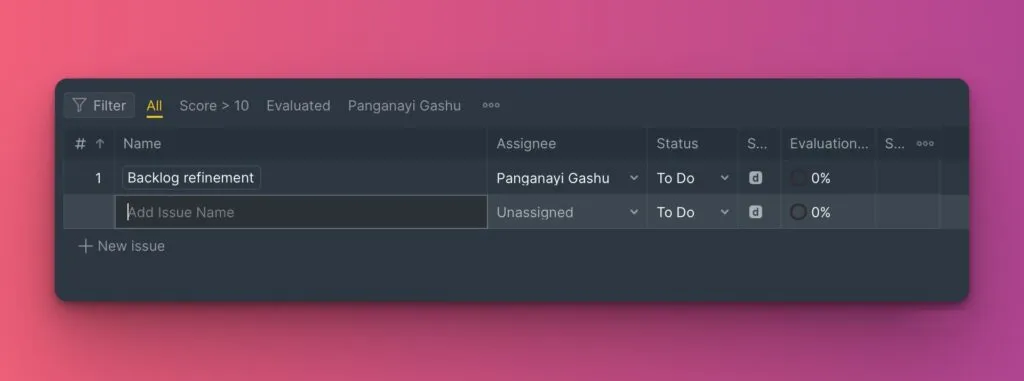 インライン課題作成
