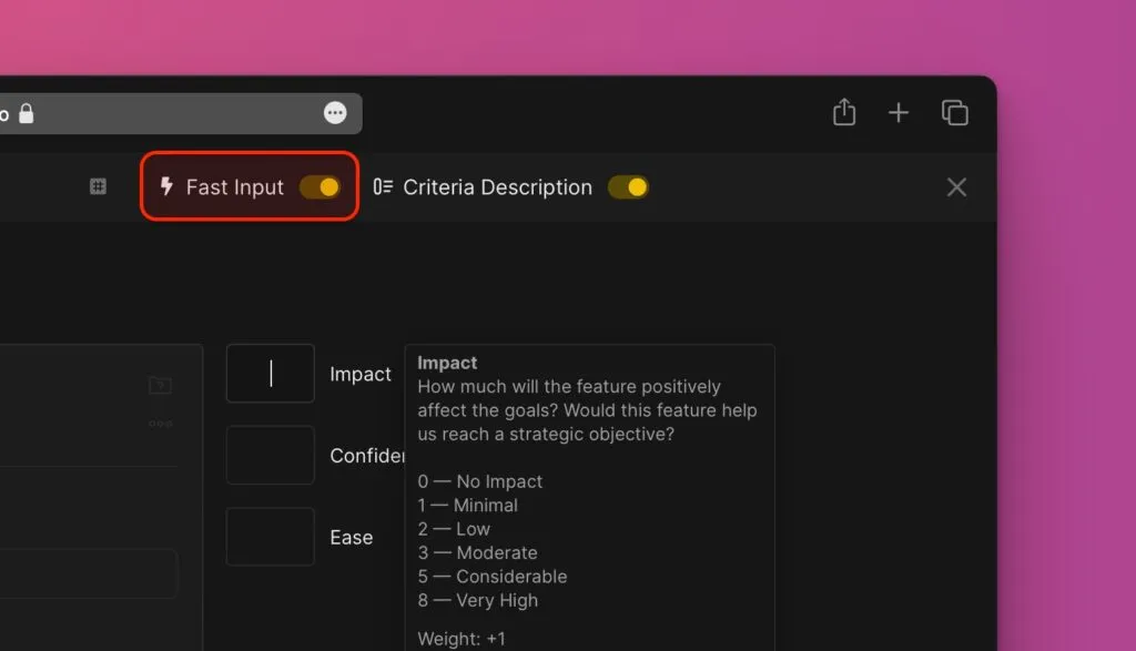 Fast Input 機能のデモ