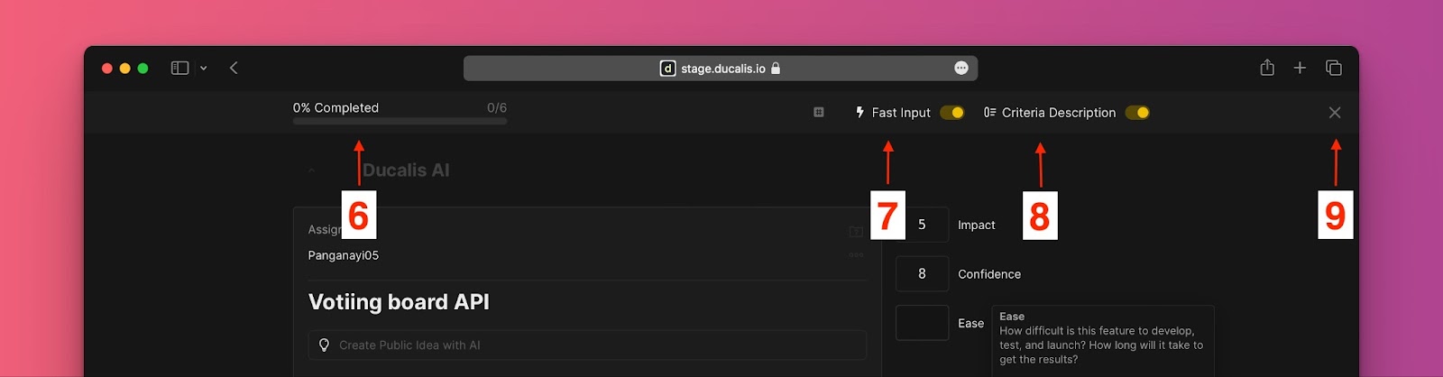 Fokusmodus beenden Button