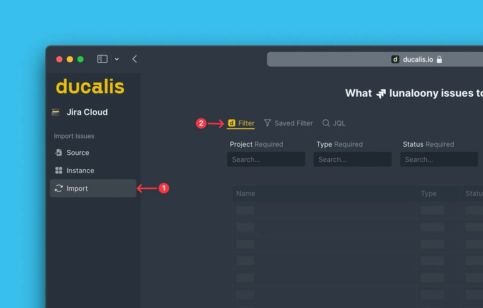 アプリフィルタオプション
