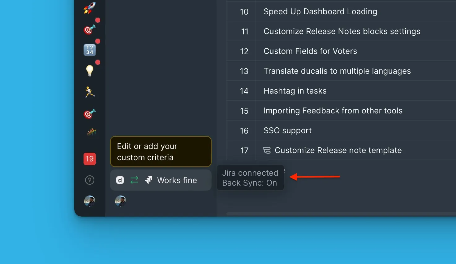 Jira Cloud に接続されたボード