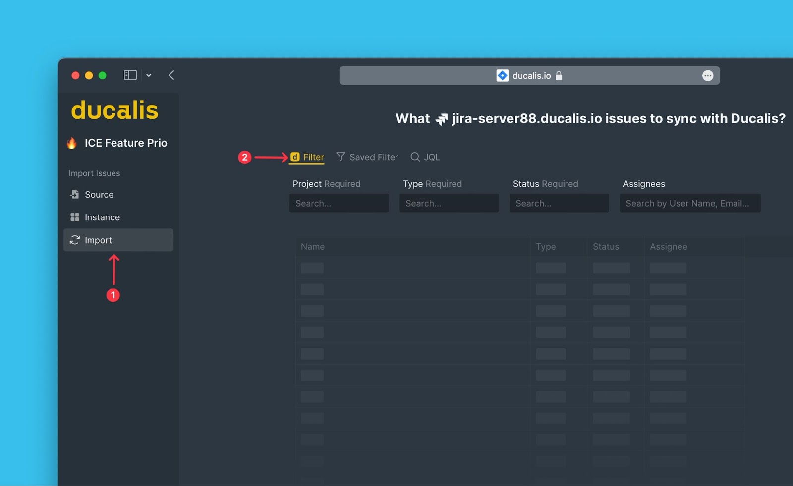 Produktfilter-Option