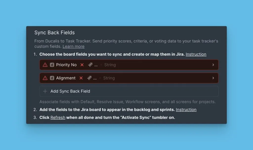 逆同期設定の概要