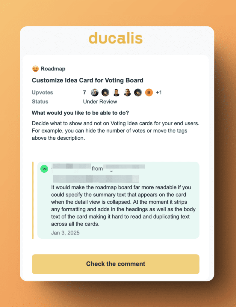Kommentar-Benachrichtigung