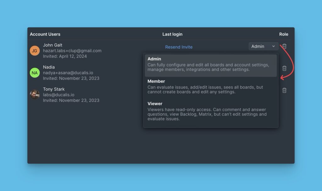Übersicht über Benutzerrollen und Berechtigungen