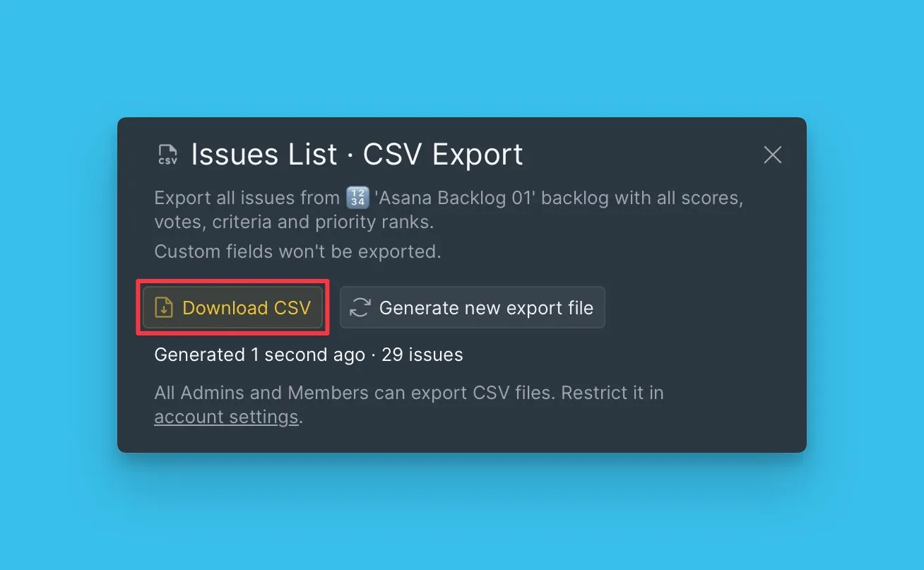 ダウンロードボタン