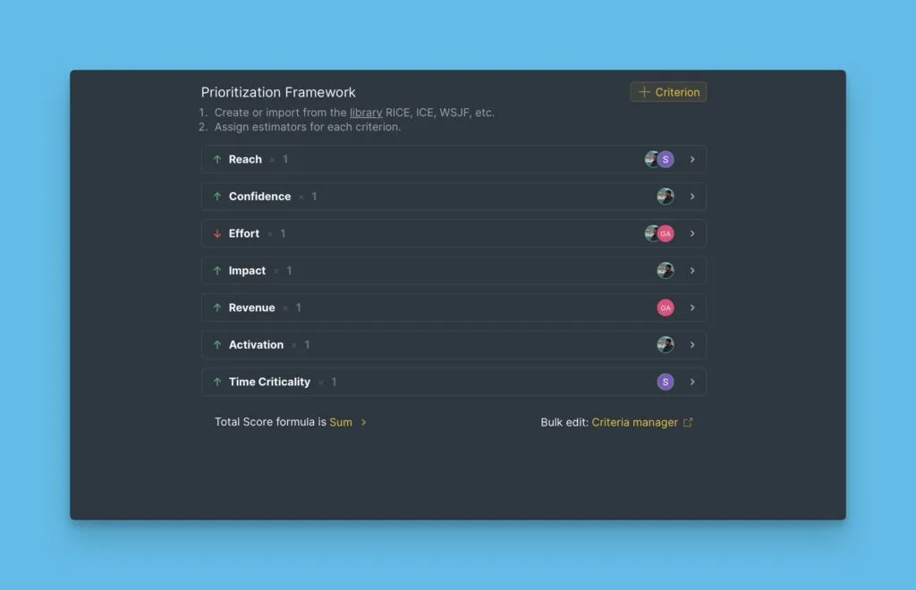 RICE フレームワークへのカスタム基準の追加
