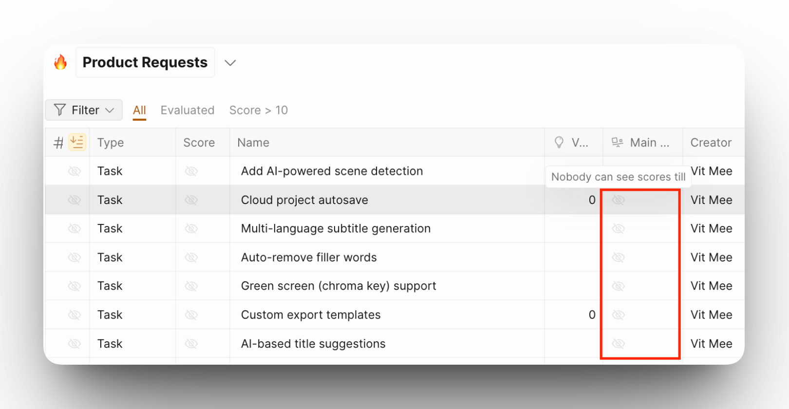 Poker planlamasının puanları nasıl gizlediğini görüntüleyin