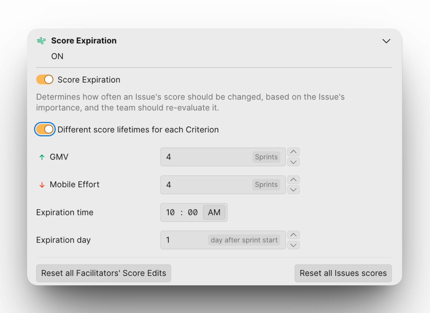 Biriktirme listesini yeniden değerlendirin