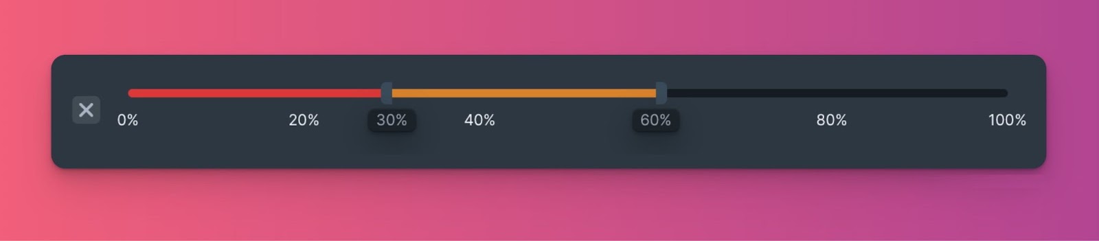 Konfigurationsoberfläche der Übereinstimmungsskala