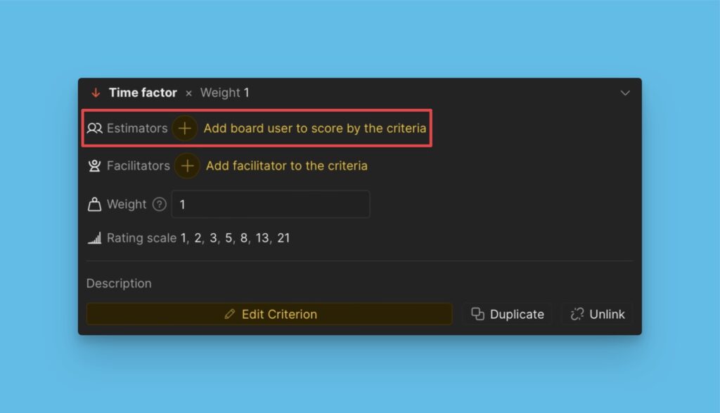 Zuweisung von Schätzern