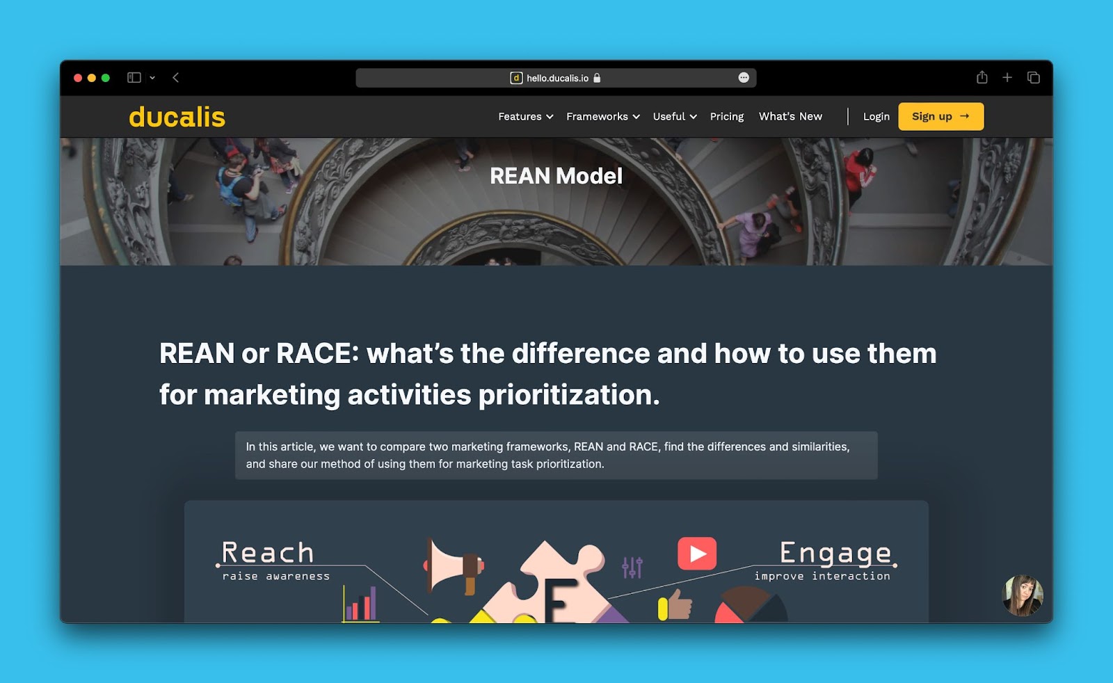 Framework-Detailseite