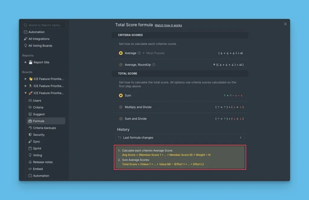 設定下部の計算式のヒント