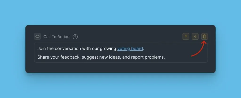 ブロック削除オプション