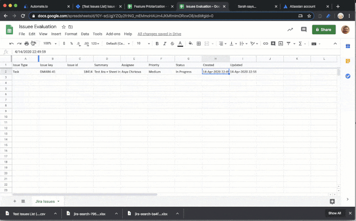 CSV in Google Sheets importieren