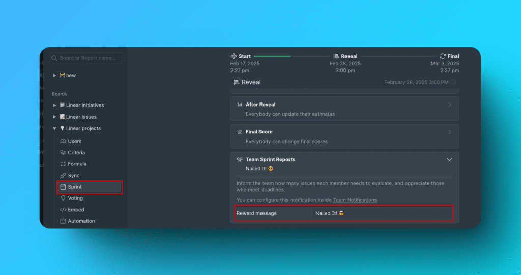 Editor für Dankesnachrichten