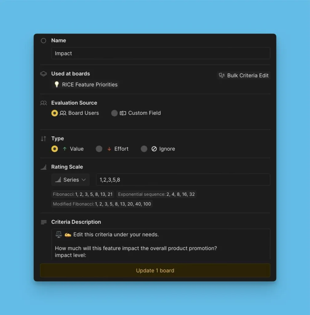 基準の変更を保存