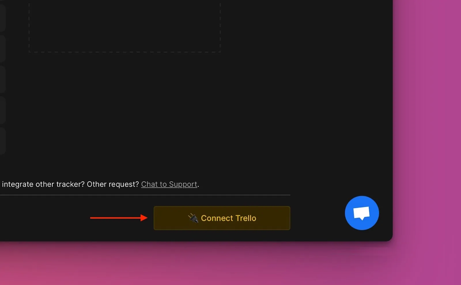 Trello を接続ボタン