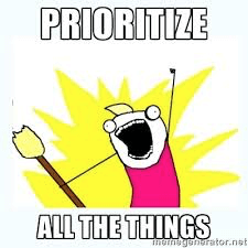 Team member reviewing backlog tasks