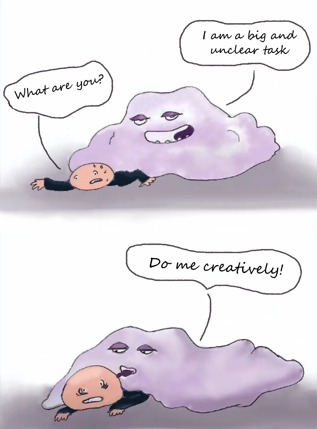 不明確なタスクに苦労するチーム