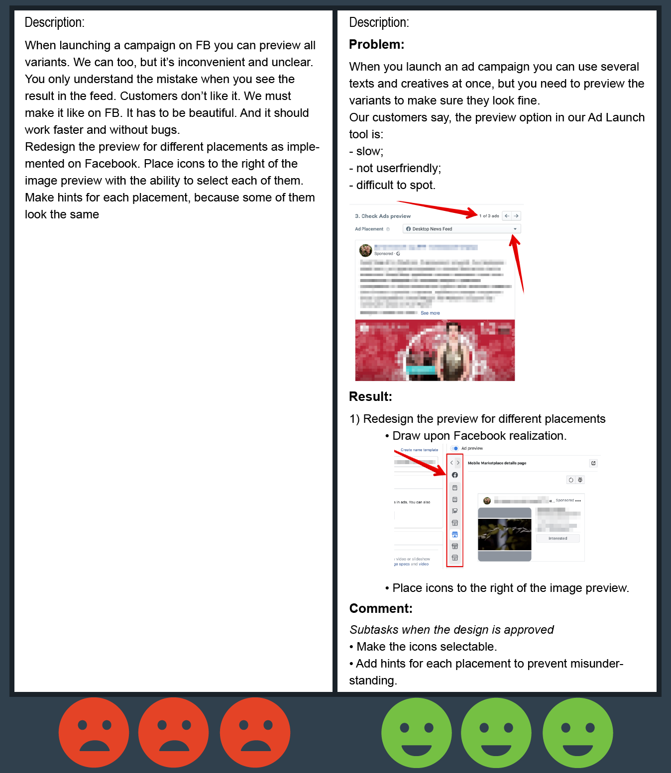 Complete Issue structure example