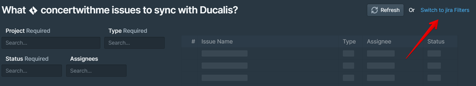 Switch to Jira Filters