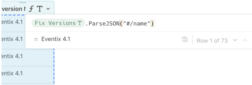JSONParse でデータを抽出