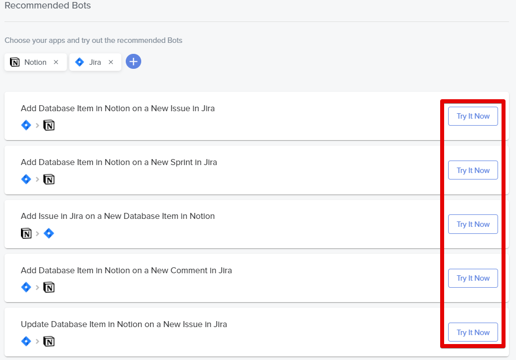 事前構築されたボット