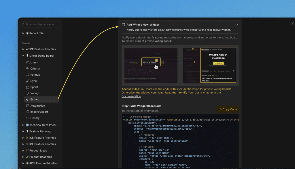 Code-Beispiel für Widget-Button