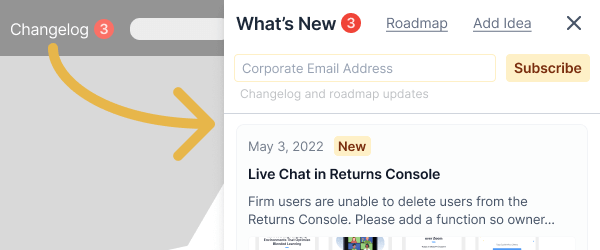 Widget-Button mit Benachrichtigungsblase