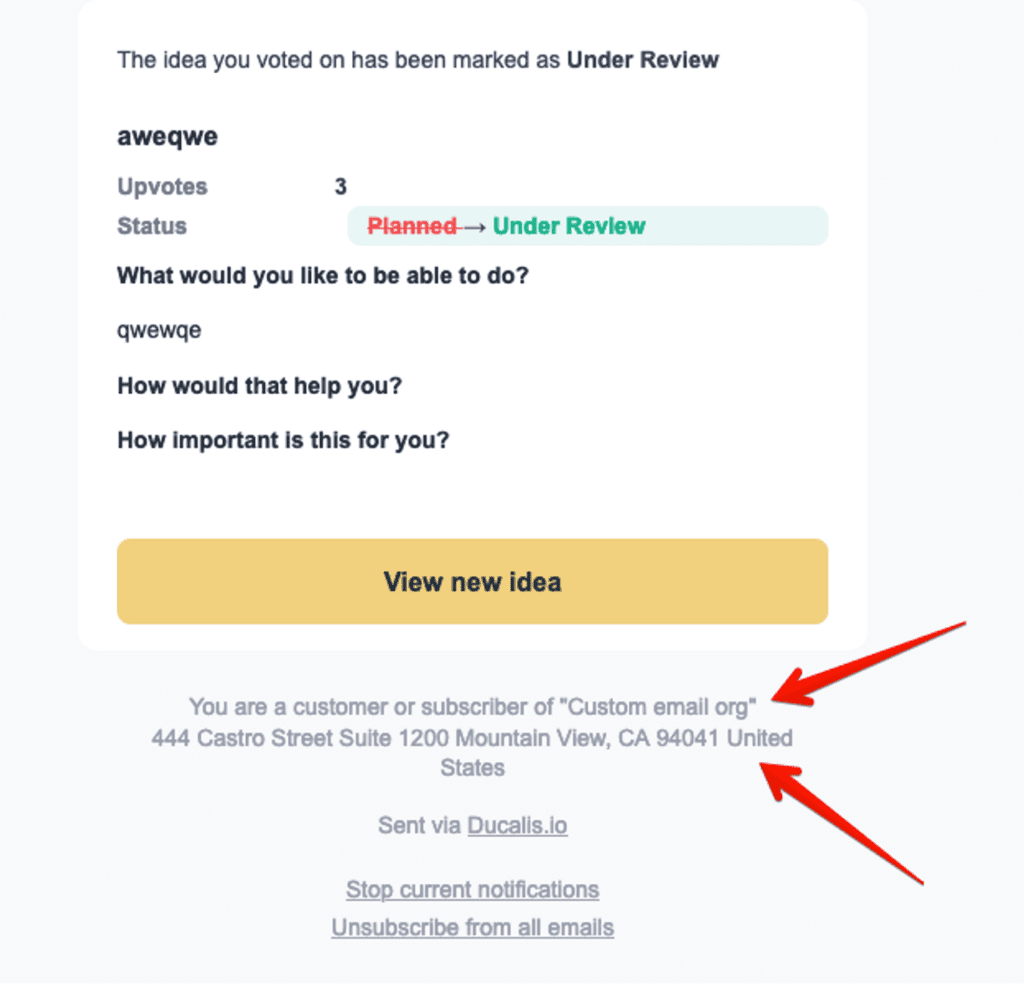 会社の正式名称と住所の例