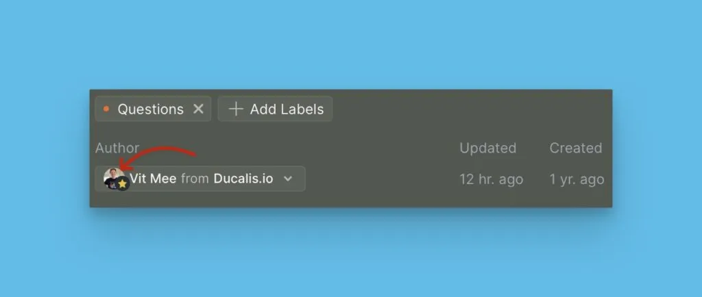 投票ボードに表示されるユーザーアバター