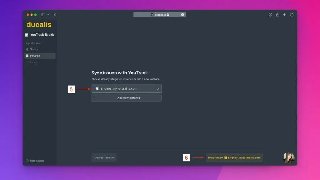 YouTrack 連携設定