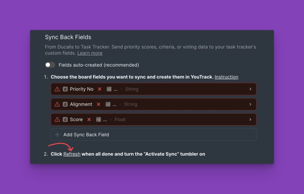 Aktualisieren-Button